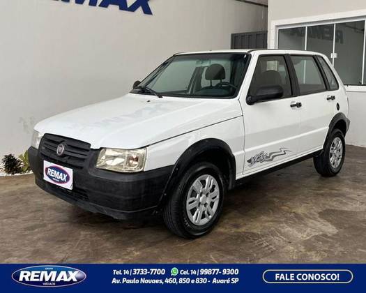FIAT UNO 1.0 MPI MILLE FIRE ECONOMY 8V FLEX 4P MANUAL